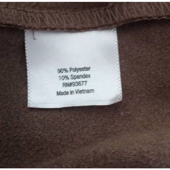 A.N.A A NEW APPROACH CAMEL FAUX SUEDE JACKET SZ.XS EUC. - Picture 6 of 7